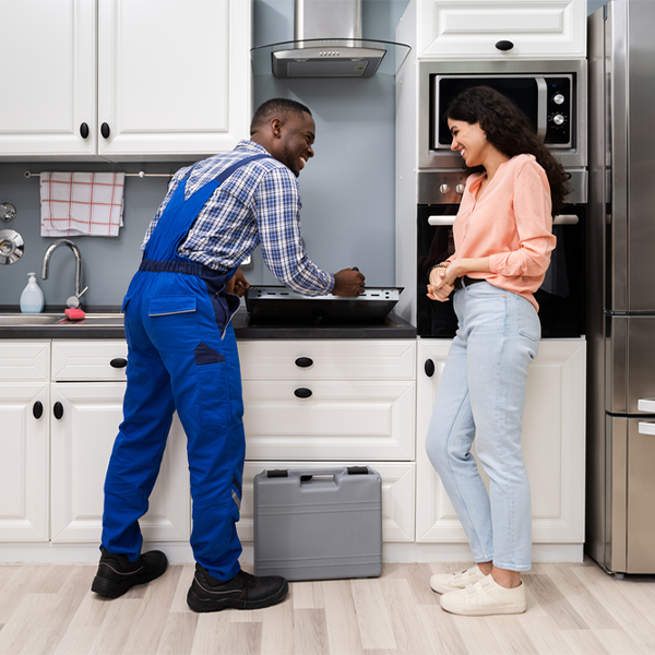 what kind of warranty do you offer on your cooktop repair services in Dumas